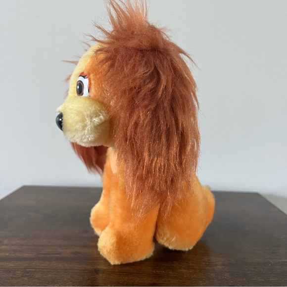 Vintage Disney’s Lady from Lady and The Tramp Plush Stuffed Animal Small - Picture 2 of 6